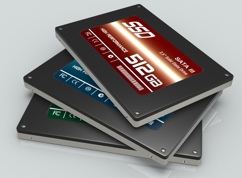 Solid State Drive SSD Circuit Board Stock Photography | CartoonDealer ...