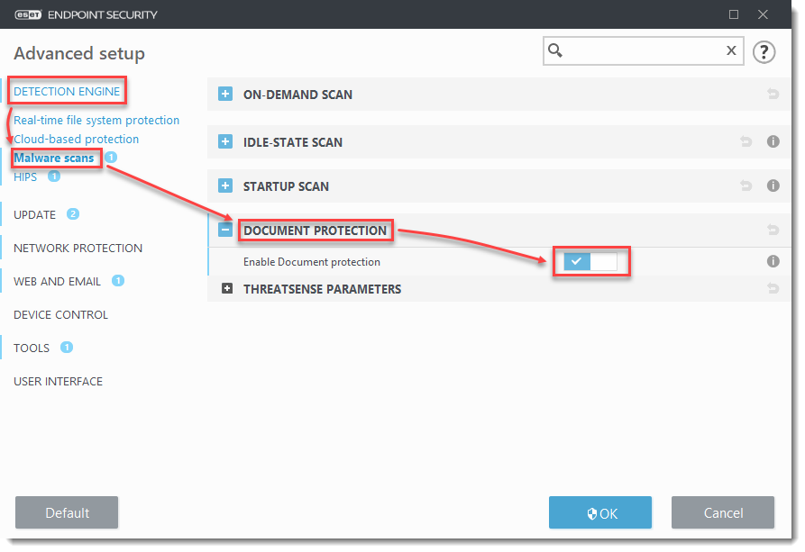 [KB6990] Enable Document protection on an individual workstation in ...