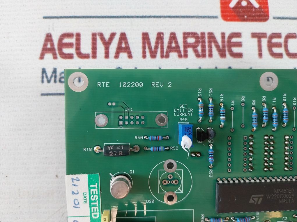 Rte 102200 Rev 2 Main Printed Circuit Board - Aeliya Marine